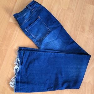 FOREVER 21 WIDE LEG JEANS. BELL BOTTOM